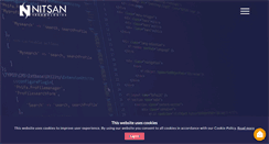 Desktop Screenshot of nitsan.in