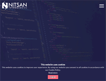 Tablet Screenshot of nitsan.in